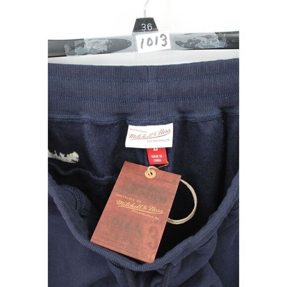 Mitchell & Ness NWT Houston Rockets Blue Sweatpants Large New With Tags - Picture 8 of 11